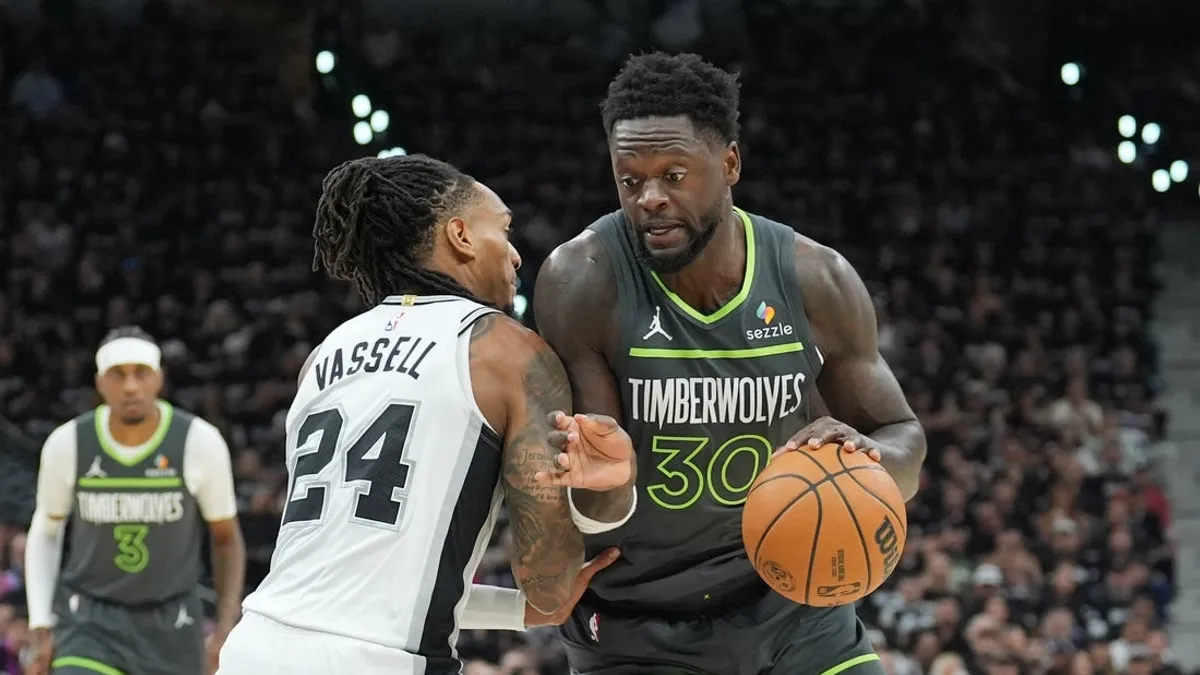 Relatórios: Wolves negociam Julius Randle com Nets em uma troca de 3 times