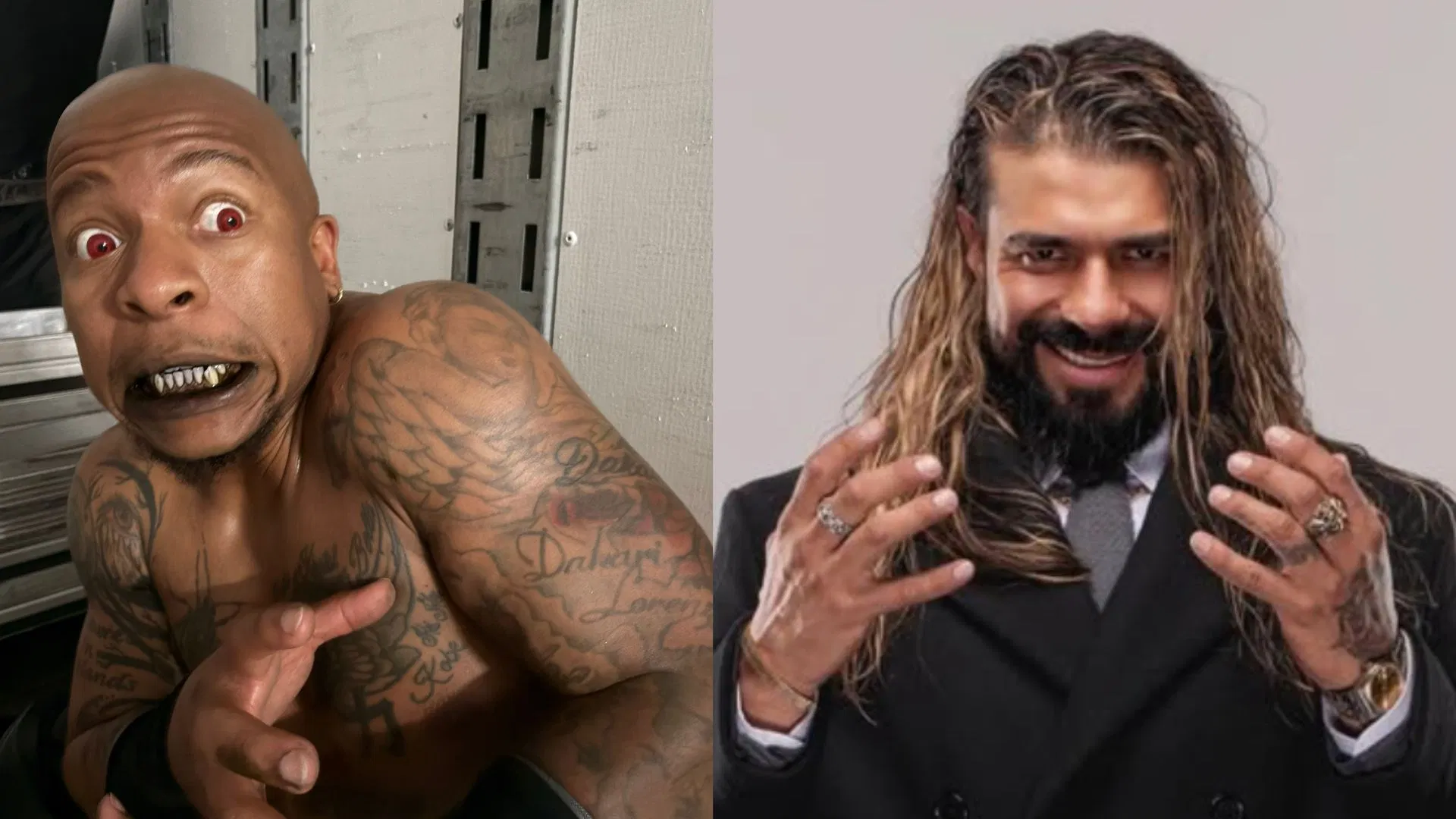 Andrade perde a cabeça: Blackheart está na cabeça dele!