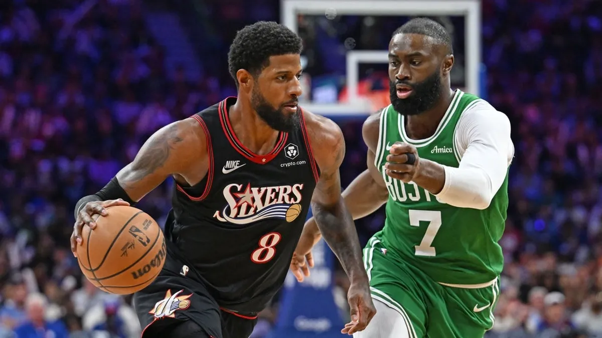 Relatórios: Celtics trocam Jaylen Brown para 76ers por Paul George, 4 escolhas