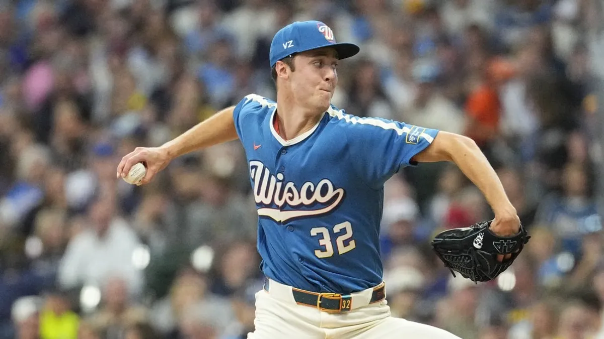 Jacob Misiorowski dos Brewers está pronto para levar a bateria contra os Reds