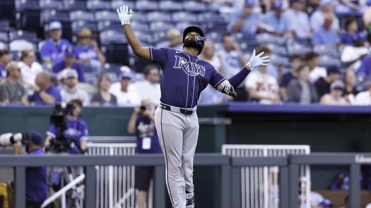 Junior Caminero em brasa, Rays enfrentam Royals em busca da 7ª vitória consecutiva