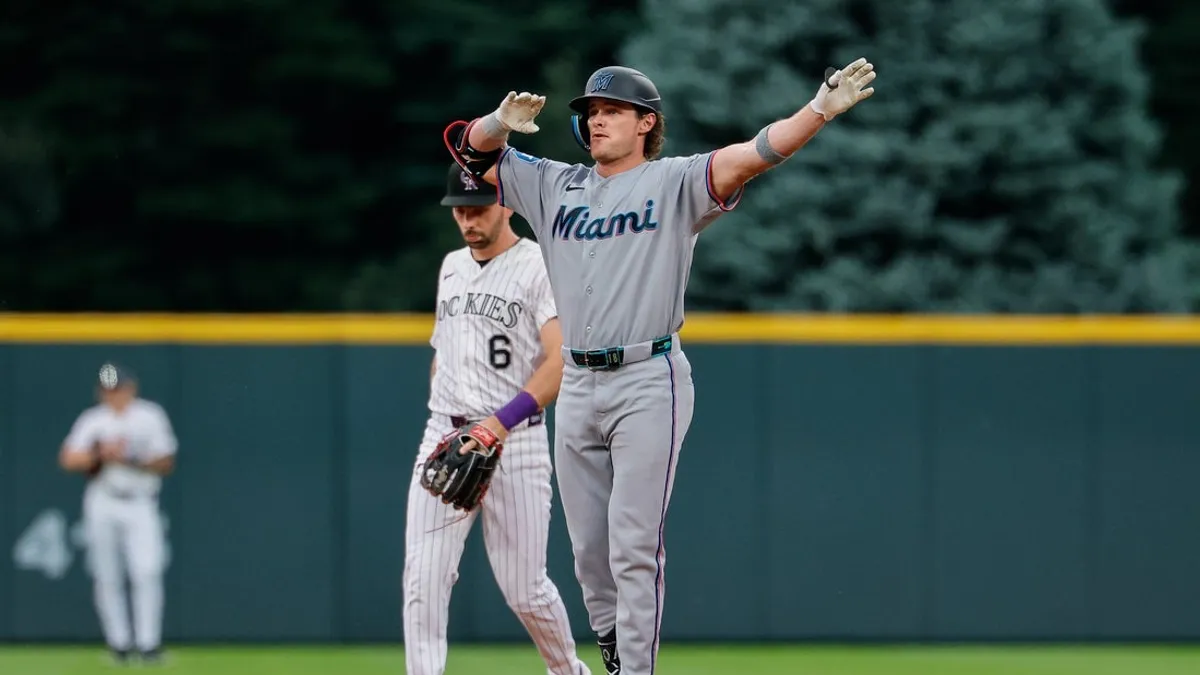 Marlins derrotam as Montanhas Rochosas com explosão ofensiva
