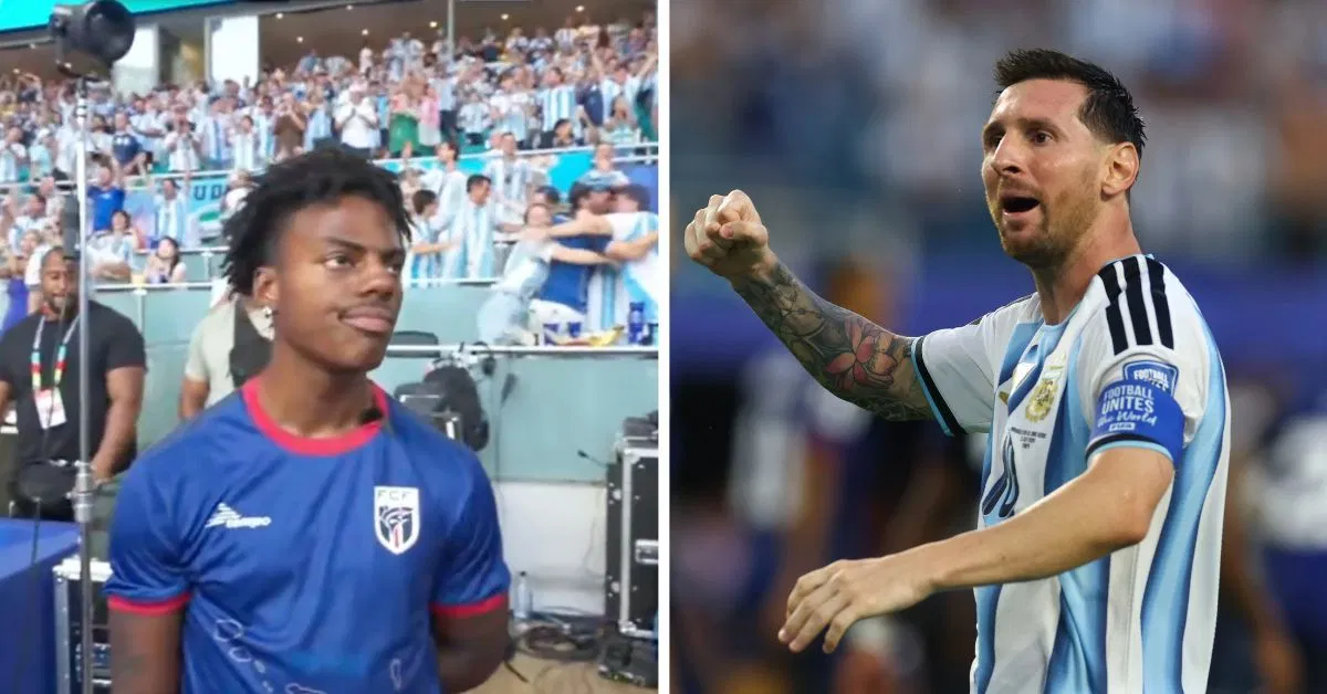 ASSISTIR: IShowSpeed ​​desanimado depois de ver Lionel Messi abrir o placar para a Argentina no confronto das oitavas de final da Copa do Mundo da FIFA contra Cabo Verde