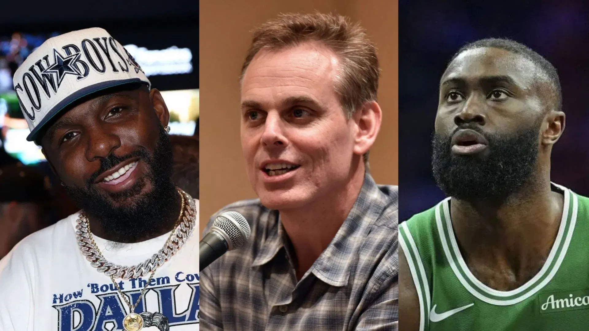“Parece que alguém está louco”: o grande Dez Bryant dos Cowboys não se conteve ao criticar Colin Cowherd sobre a polêmica opinião de Jaylen Brown
