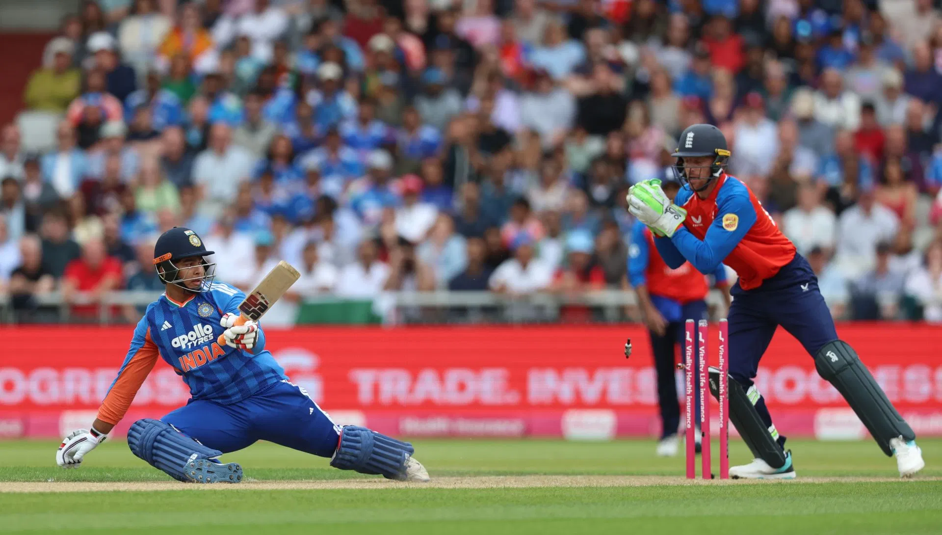 A batida de estreia de Vaibhav Suryavanshi termina em 14, após a forte derrota de Jos Buttler em ENG vs IND 2026 2º T20I [Watch]