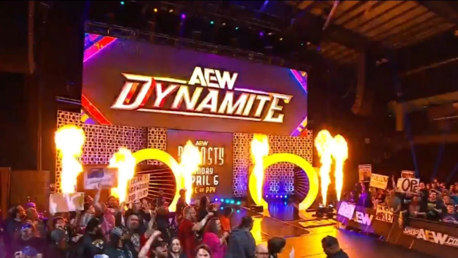 QUEBRANDO: Megastar faz retorno sensacional do AEW Dynamite após 459 dias