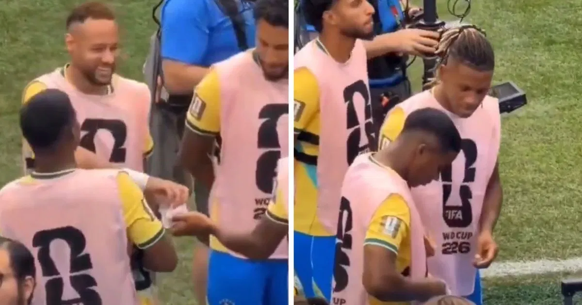 Endrick, Neymar e jogadores brasileiros roubaram chiclete de Carlo Ancelotti antes da partida da Copa do Mundo da FIFA; vídeo se torna viral