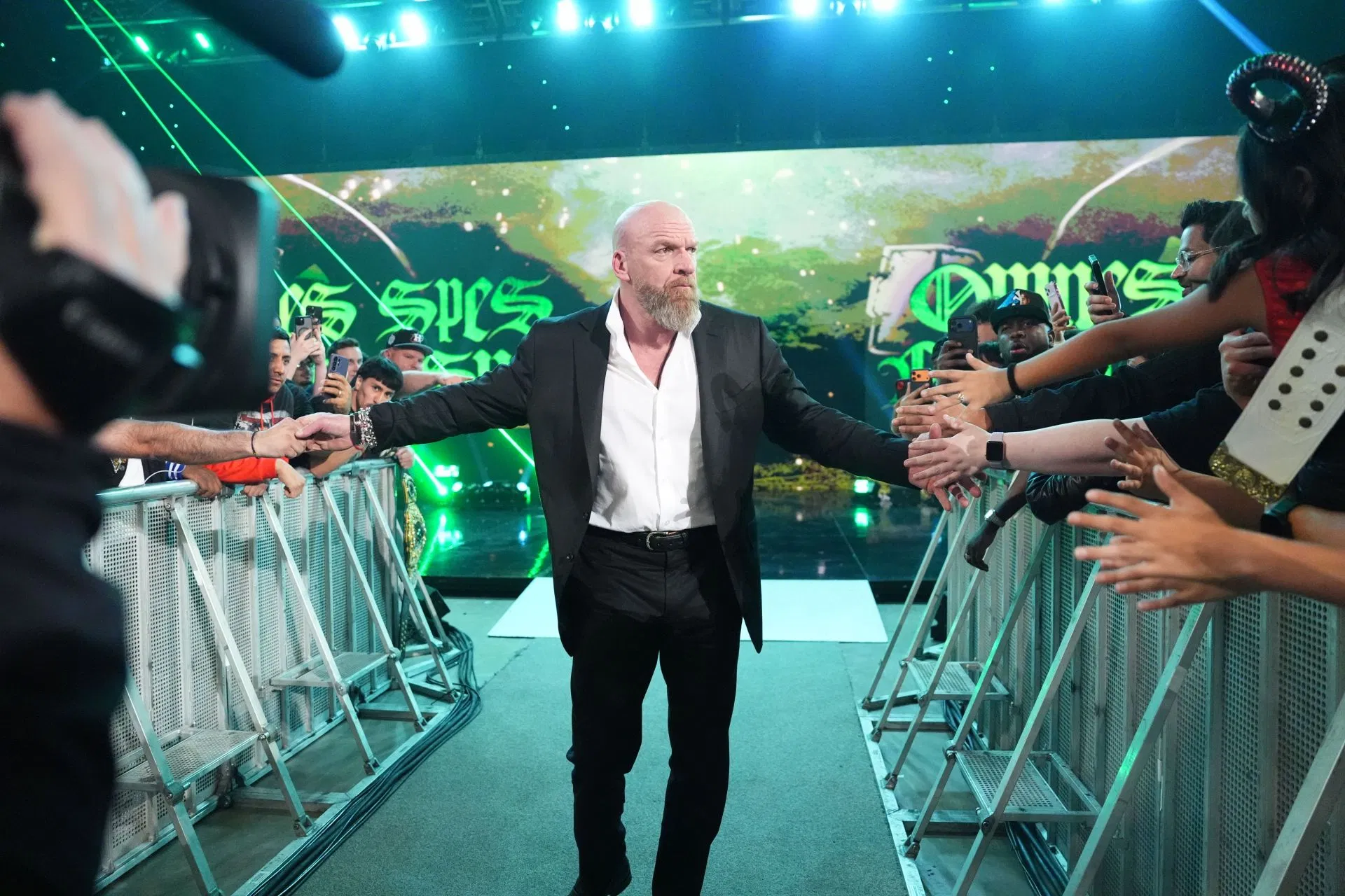 Triple H compartilha imagens inéditas do WWE Night of Champions
