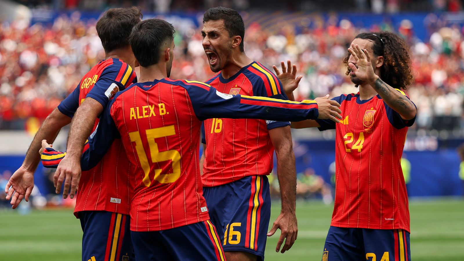 Espanha 3 x 0 Áustria